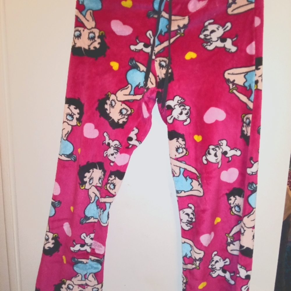Betty boop jama bottoms
